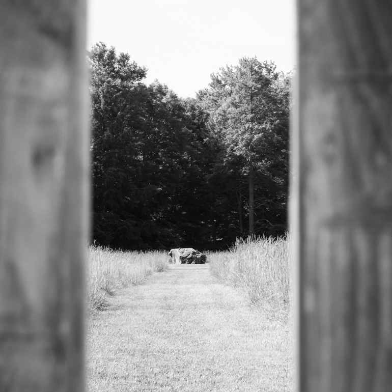 Weg zum Absturtzort